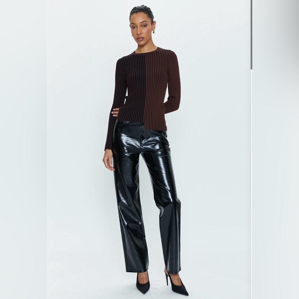 Pistola Cassie Faux Leather Pants, Size 28